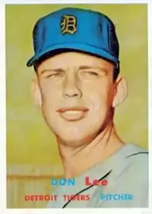 1957 Topps #379 Don Lee