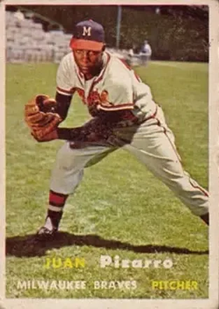 1957 Topps #383 Juan Pizarro