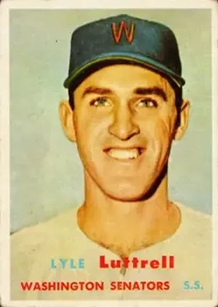 1957 Topps #386 Lyle Luttrell