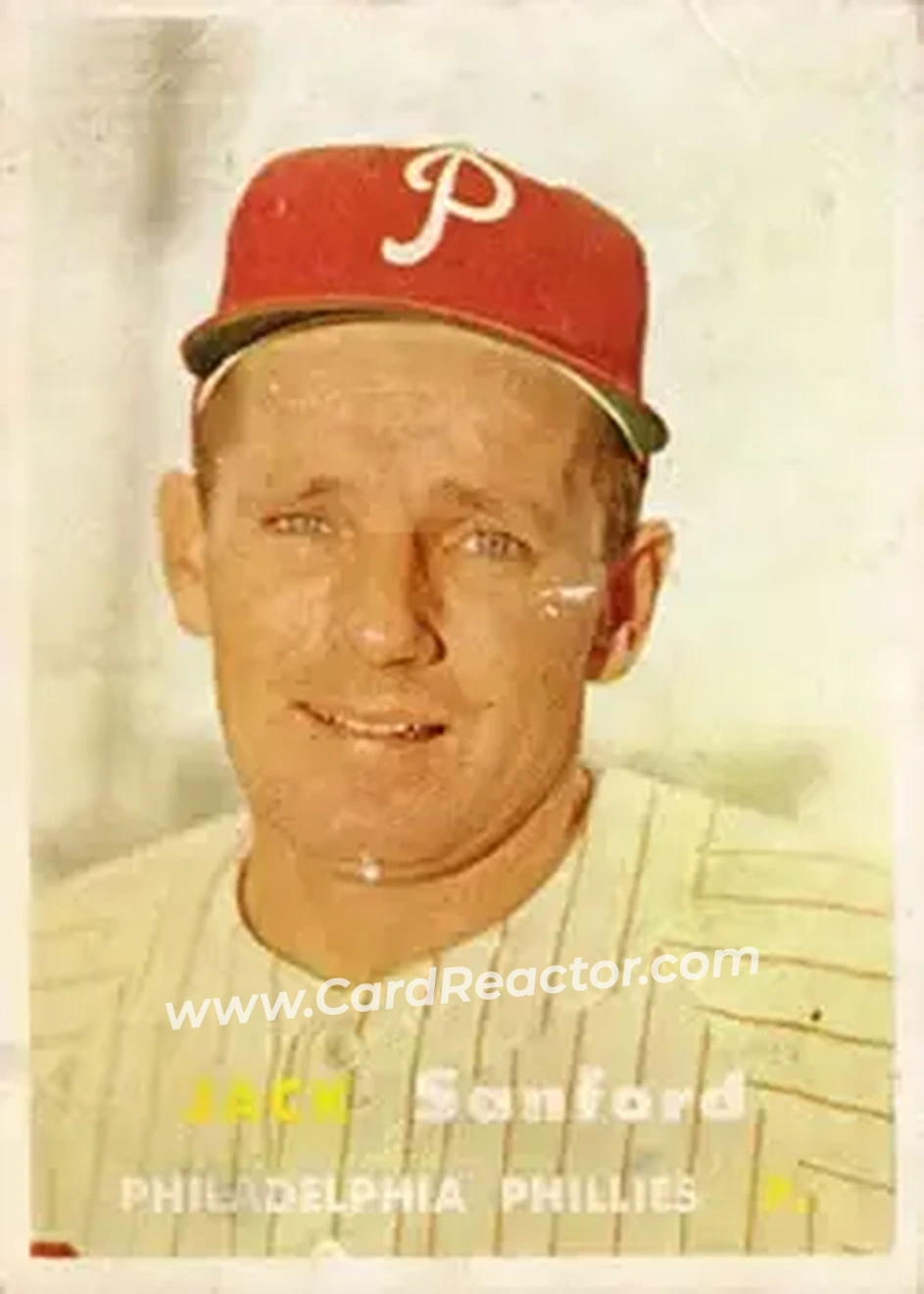 Front of Jack Sanford