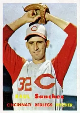 1957 Topps #393 Raul Sanchez