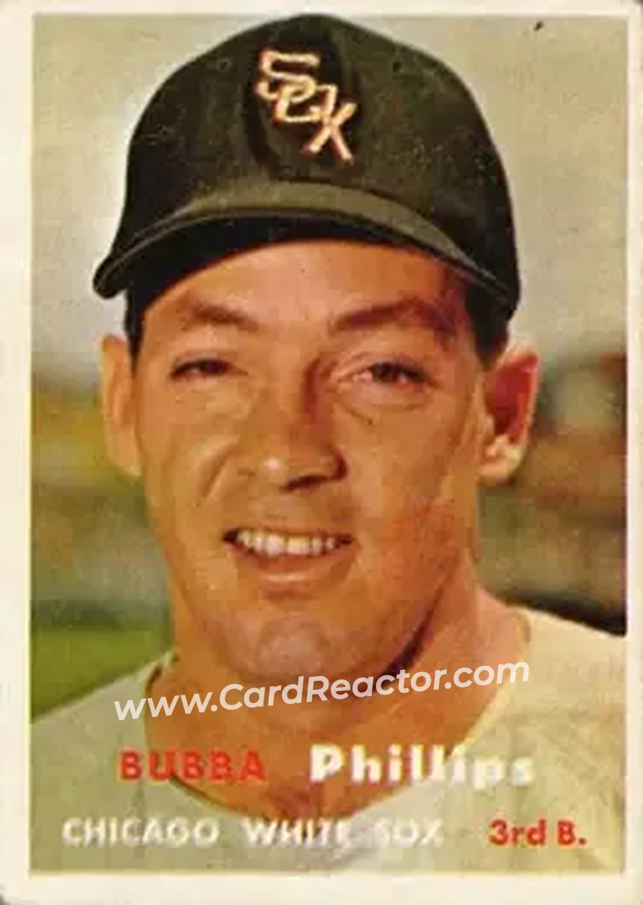 Front of Bubba Phillips