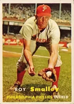 1957 Topps #397 Roy Smalley