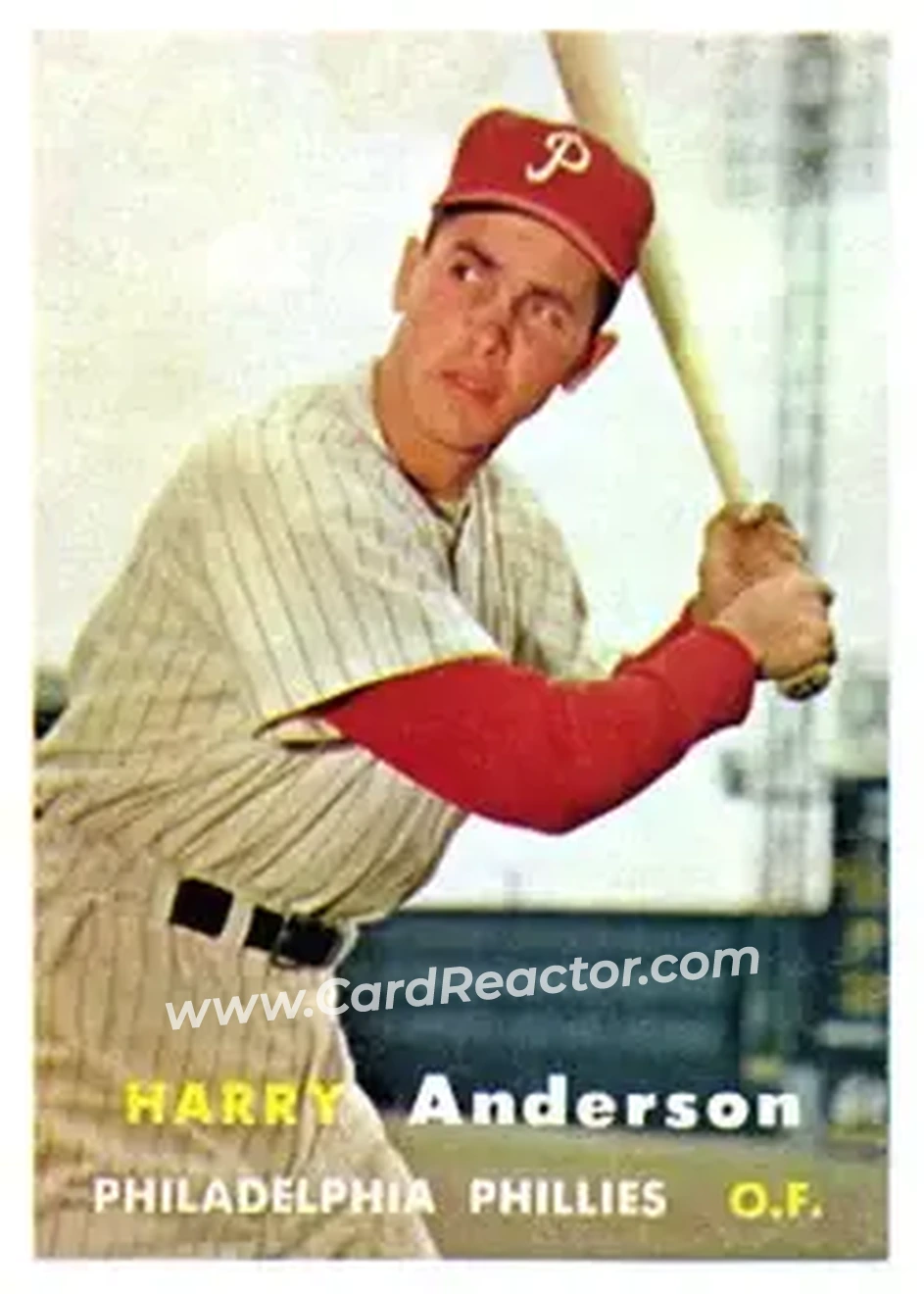 Front of Harry Anderson