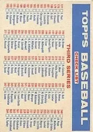 1957 Topps #NNO Card #NNO