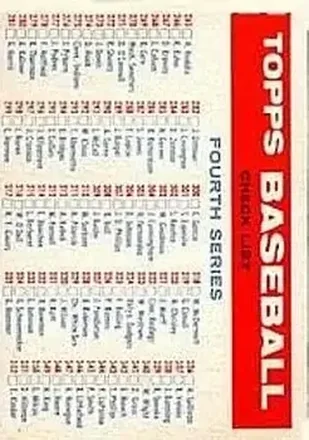 1957 Topps #NNO Card #NNO
