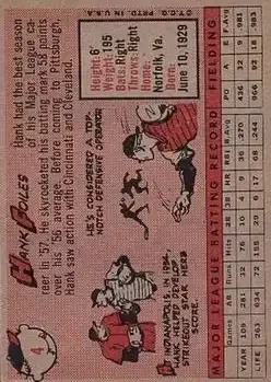 Back of Hank Foiles
