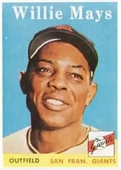Front of Willie Mays
