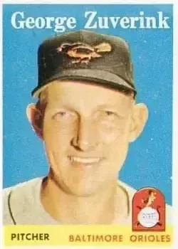1958 Topps #6 George Zuverink