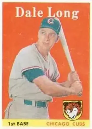 1958 Topps #7 Dale Long