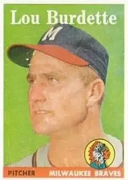 1958 Topps #10 Lew Burdette
