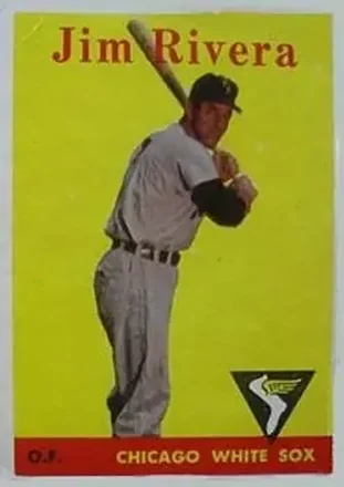 1958 Topps #11b Jim Rivera