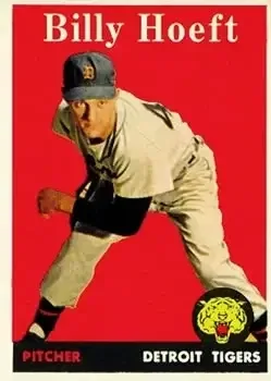 1958 Topps #13b Billy Hoeft