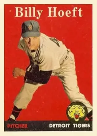 1958 Topps #13c Billy Hoeft