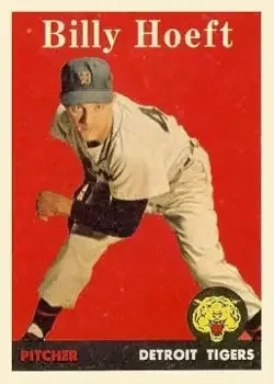 1958 Topps #13c Billy Hoeft