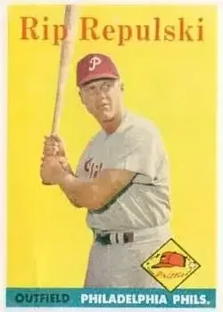 1958 Topps #14 Rip Repulski