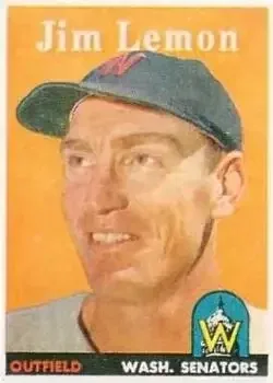 1958 Topps #15 Jim Lemon