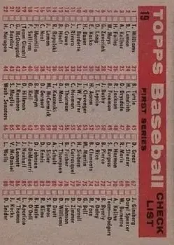 Back of Card #19