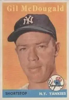 1958 Topps #20b Gil McDougald
