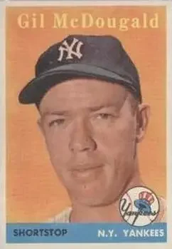 Front of Gil McDougald
