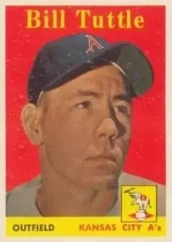 1958 Topps #23b Bill Tuttle