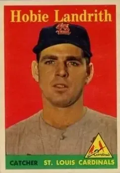 1958 Topps #24b Hobie Landrith