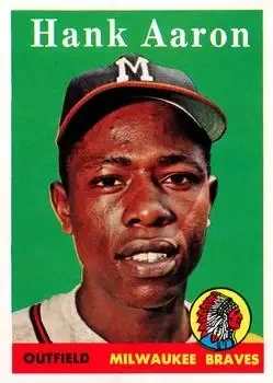 Front of Hank Aaron