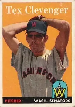 1958 Topps #31 Tex Clevenger