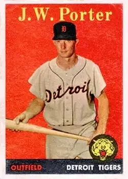 1958 Topps #32b J.W. Porter