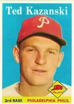 1958 Topps #36 Ted Kazanski