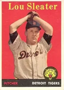 1958 Topps #46b Lou Sleater