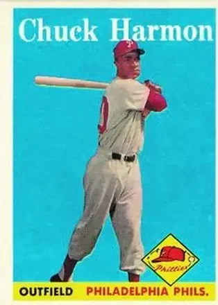 1958 Topps #48 Chuck Harmon