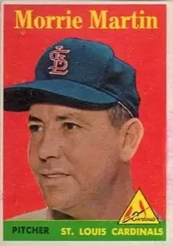 1958 Topps #53b Morrie Martin