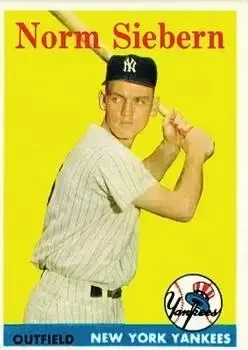 1958 Topps #54 Norm Siebern