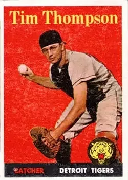 1958 Topps #57b Charley Thompson