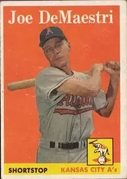 1958 Topps #62 Joe DeMaestri