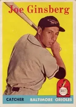 1958 Topps #67 Joe Ginsberg