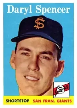 1958 Topps #68 Daryl Spencer