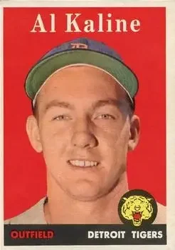 1958 Topps #70a Al Kaline
