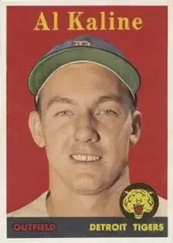 1958 Topps #70b Al Kaline