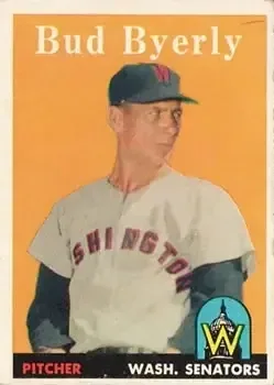 1958 Topps #72 Bud Byerly