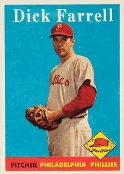 1958 Topps #76b Dick Farrell