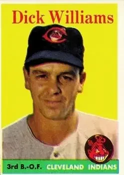1958 Topps #79a Dick Williams