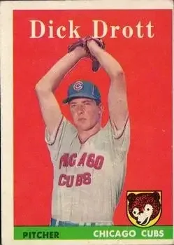 1958 Topps #80 Dick Drott