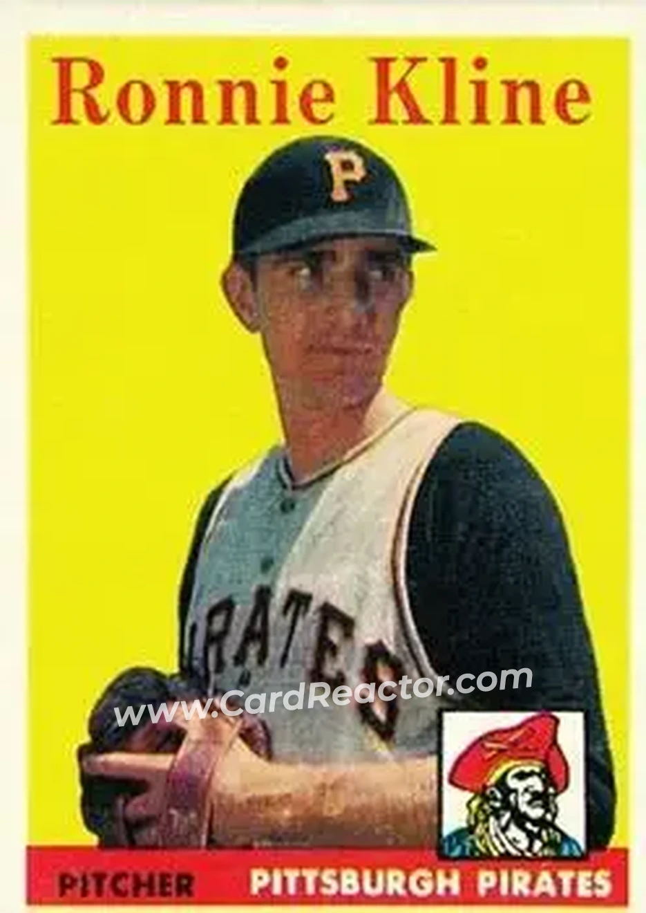 Front of Ronnie Kline