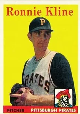 1958 Topps #82 Ronnie Kline