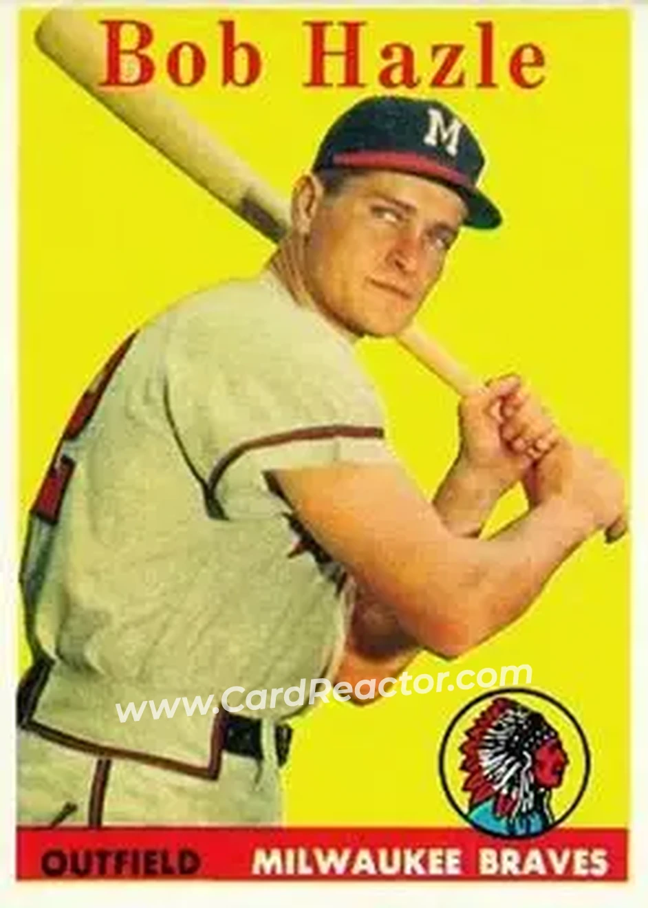 Front of Bob Hazle