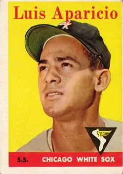 1958 Topps #85a Luis Aparicio