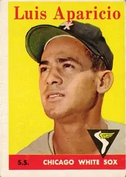 1958 Topps #85a Luis Aparicio