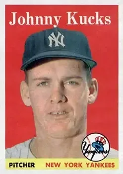 1958 Topps #87 Johnny Kucks